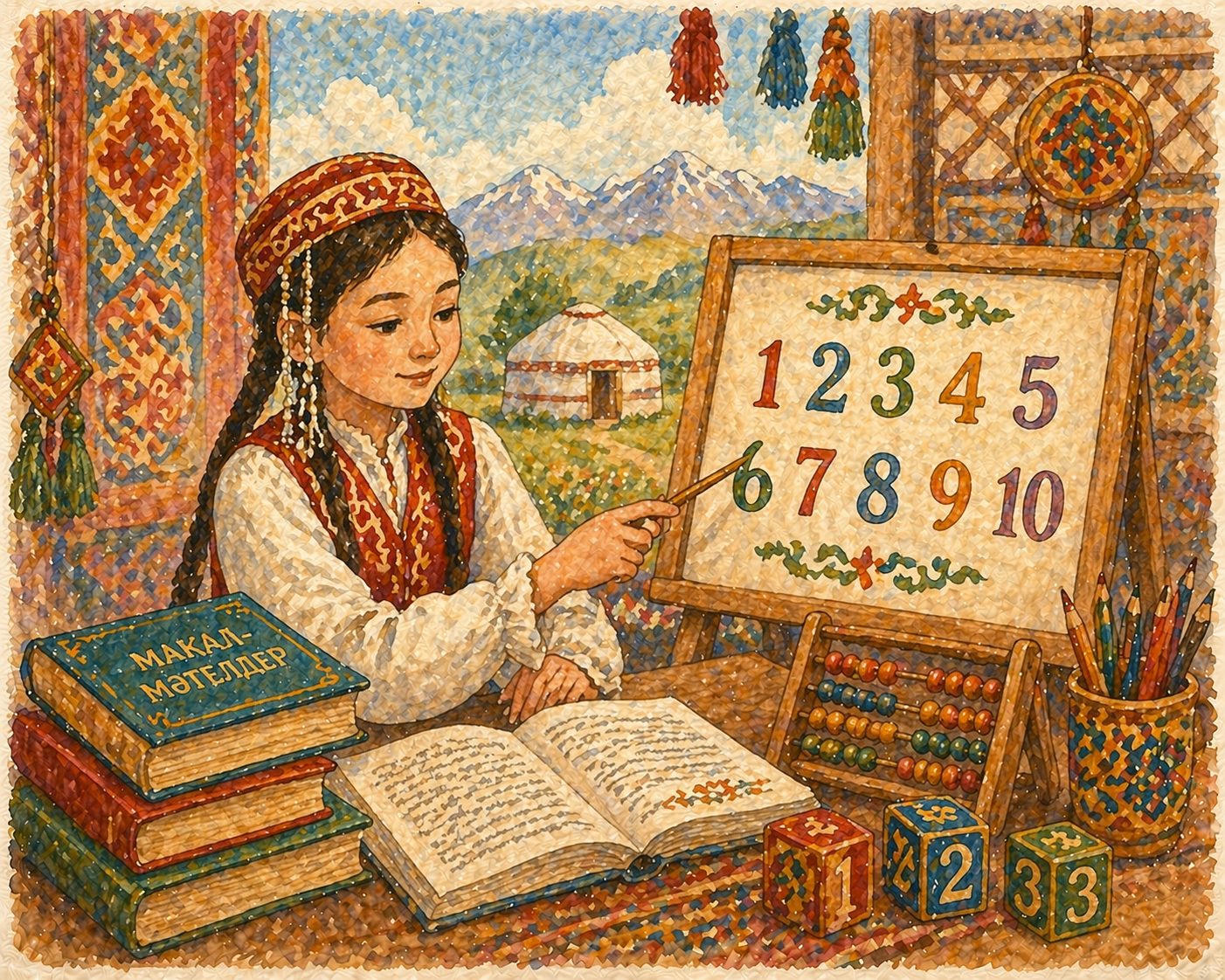 Санап үйренейік
