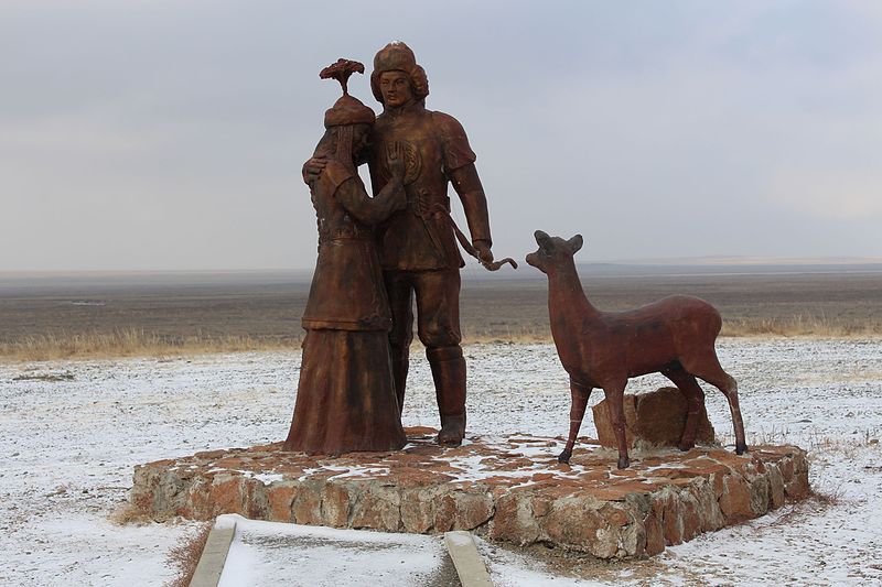 Еңлік-Кебек ескерткіші