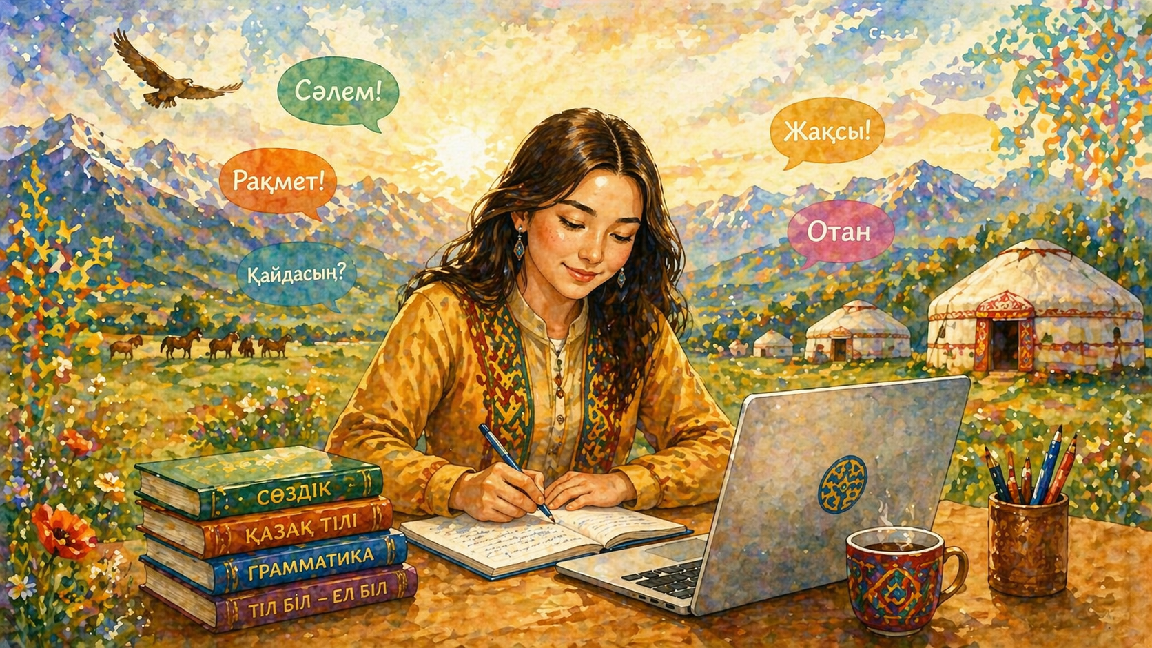 Сұрақ қойып үйренейік